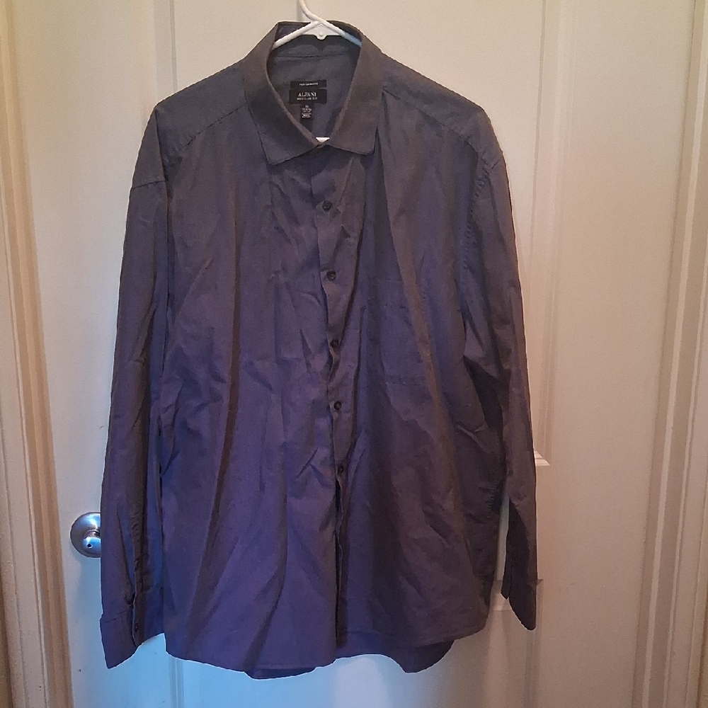 Alfani Men's Long-Sleeve Button-Up Shirt